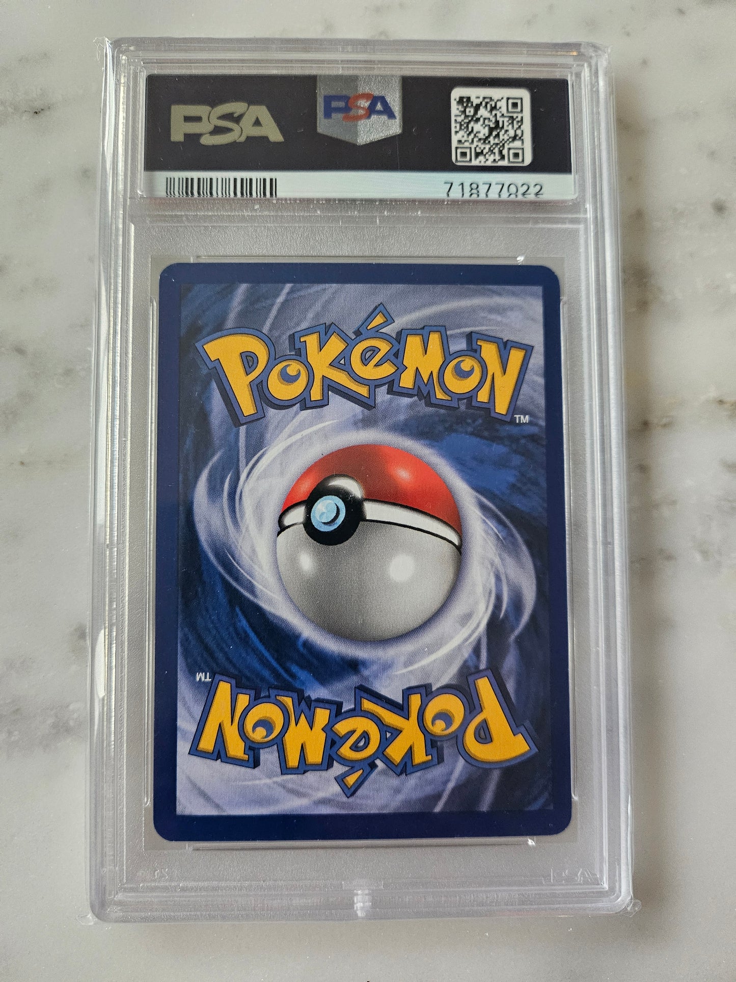 1999 Pokemon TCG Ditto 1st Edition Holo Fossil PSA 8 NM-MT