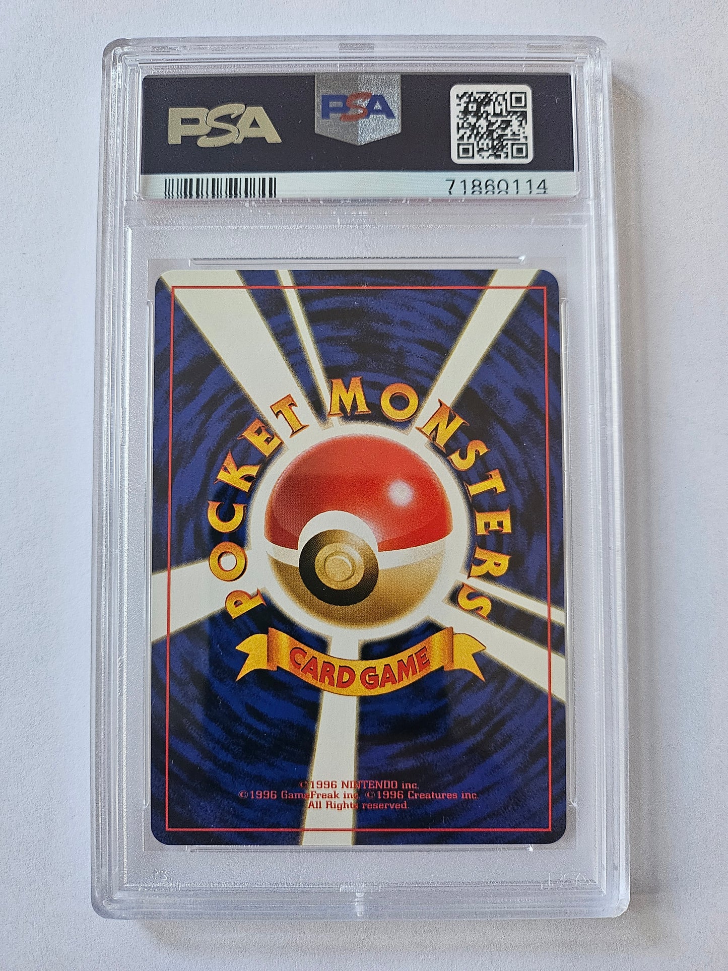 2000 Pokemon TCG Pocket Monsters Japanese Togetic Holo Neo PSA 9 MINT