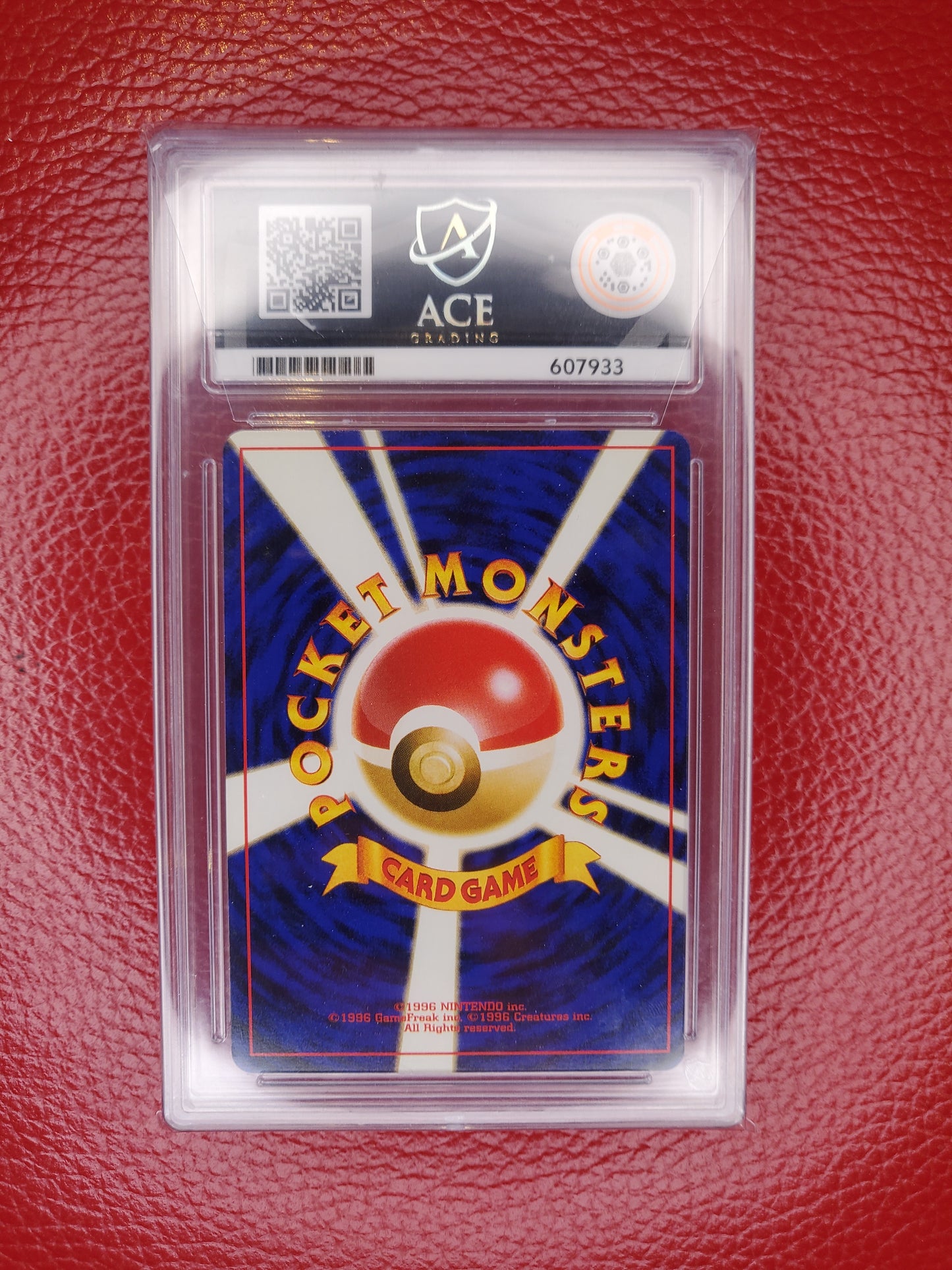 1998 Pokemon TCG Misty's Tentacruel Holo Japanese Leaders Stadium ACE 10 Not PSA